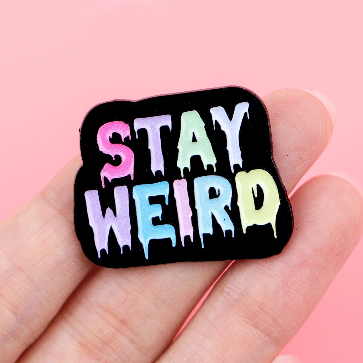 Vintage Badges on Backpack Funny Quotes Enamel Pin Brooches for Women Lapel Pins