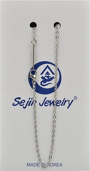 2MM Stainless Steel Necklace – Thin Cable Chain for Women & Men, Silver Chains f