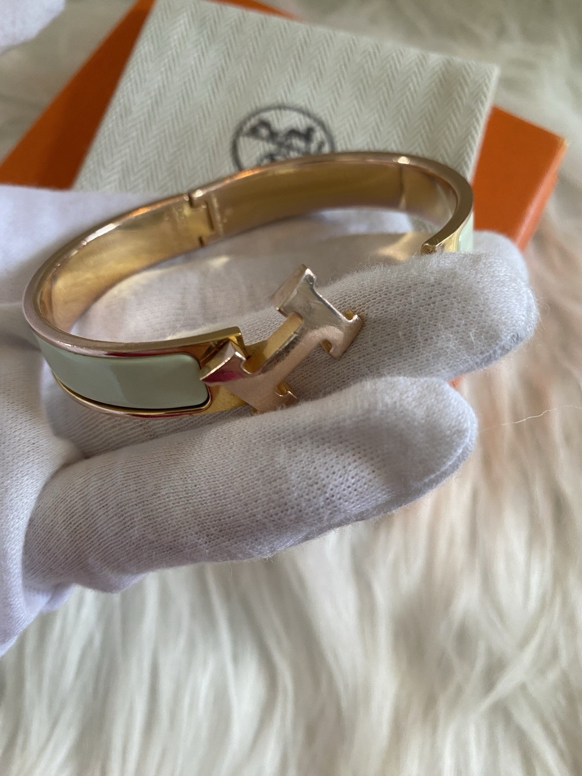 Hermes Clic Clac H Bracelet Authentic