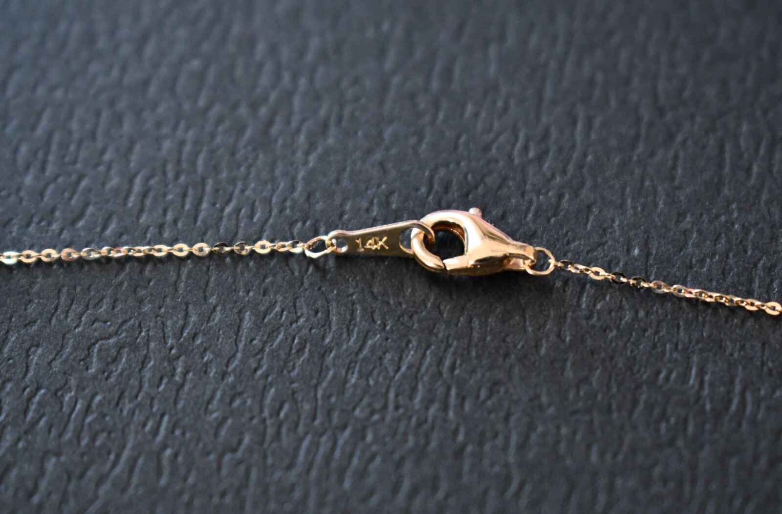 New 14K YELLOW GOLD STAR OF DAVID & HAMSA with CZ Stones Pendant Necklace