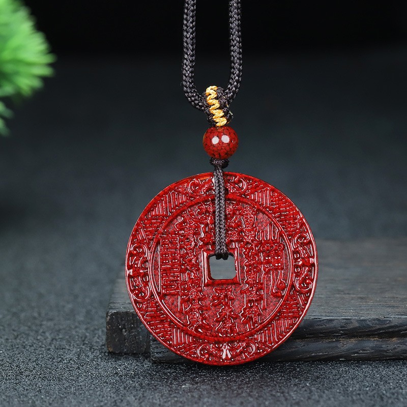 Zhusha Jiugong Bagua Mountain Ghost Spending Money Fortune Character Card
