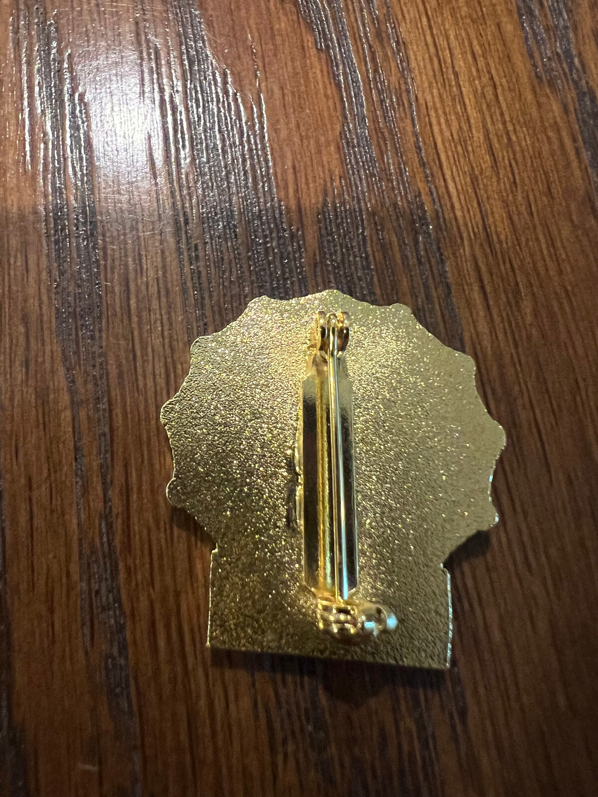 lapel pin Detectives Endowment Association DEA blue enamel gold color zinc alloy