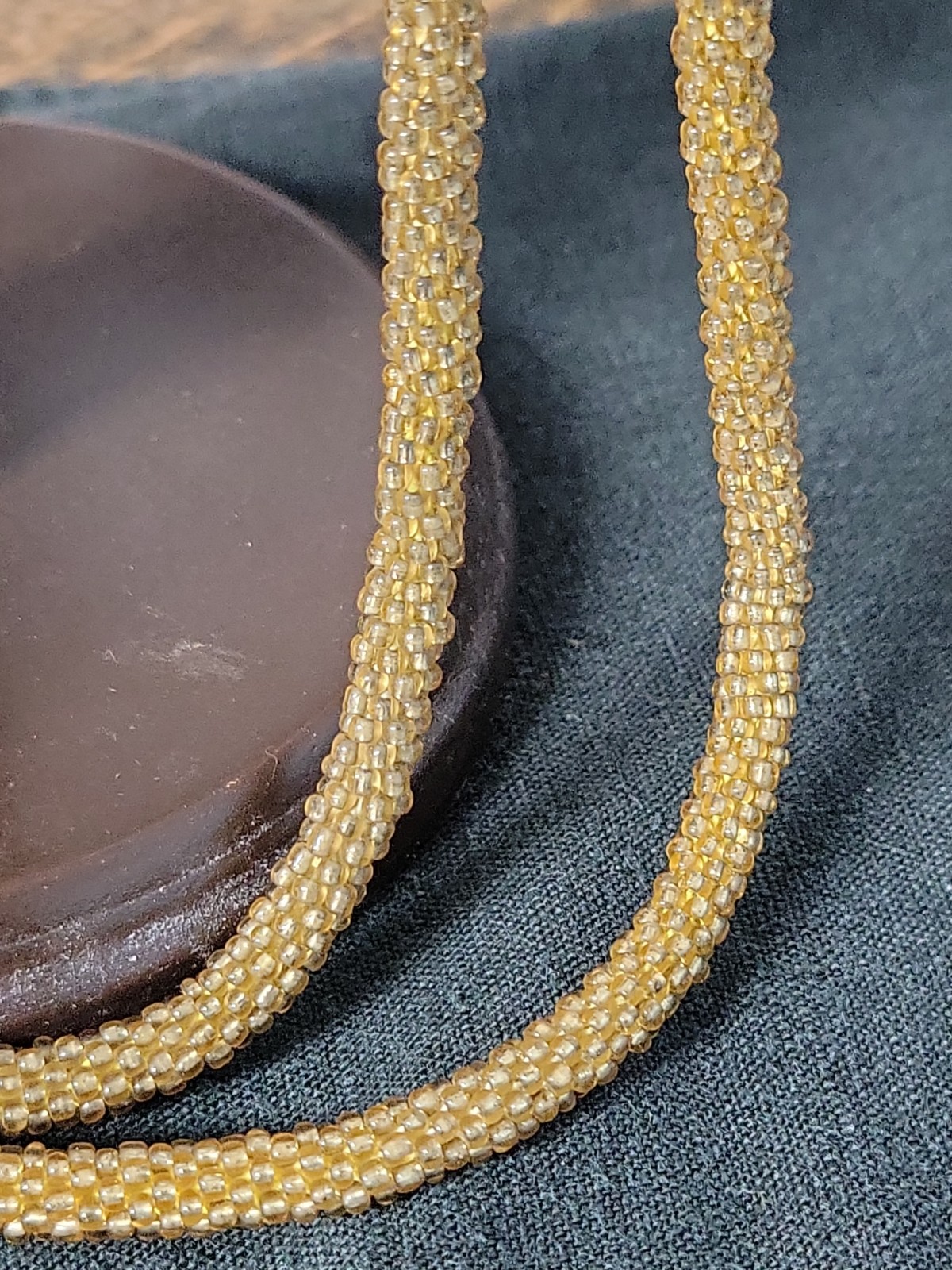 Gold Tone 30 in Rope Chain Style Necklace Sturdy, Well Made Classic Look,