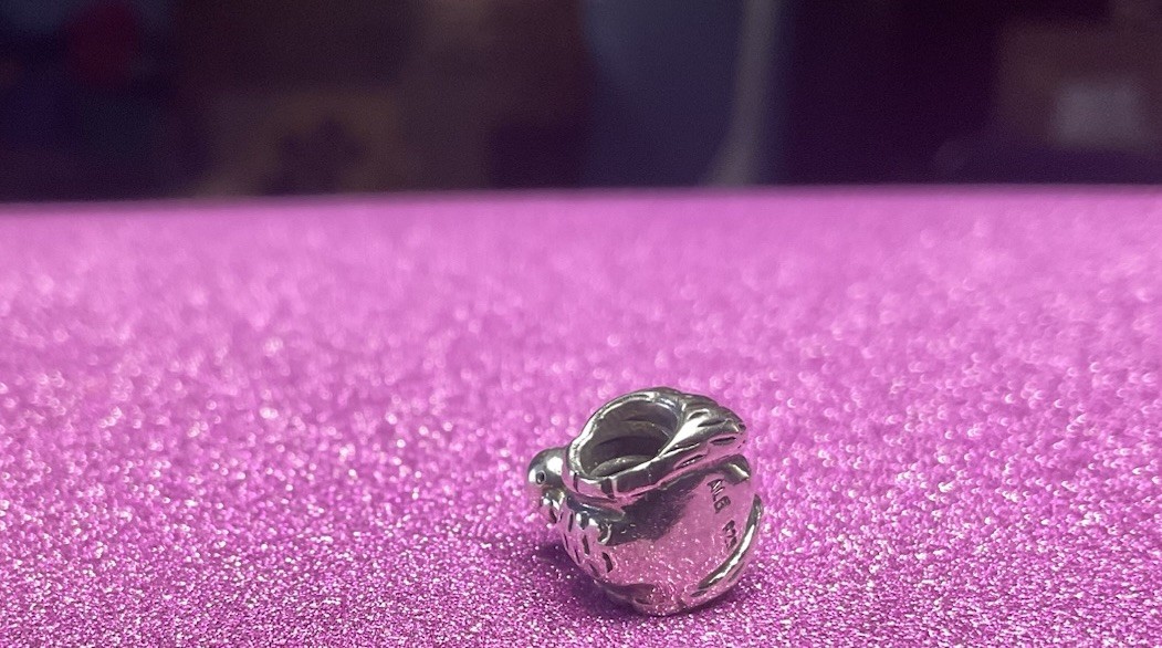 Pandora Ugly Duckling Swan Charm 790319 Sterling Silver Retired