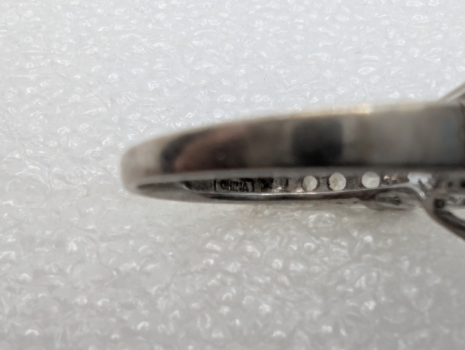 Sterling Silver 925 Marquise Cut Cubic Zirconia Ring Size 6