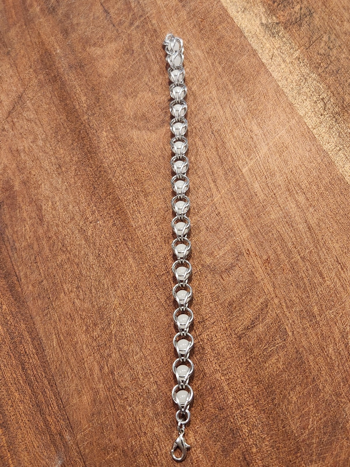 Custom Made Glow In The Dark Bracelet – One-Of-A-Kind but not 14 kt :-(