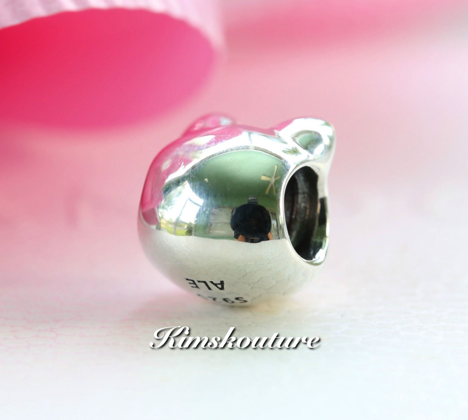 Authentic Pandora CURIOUS CAT Sterling Silver Charm 791706