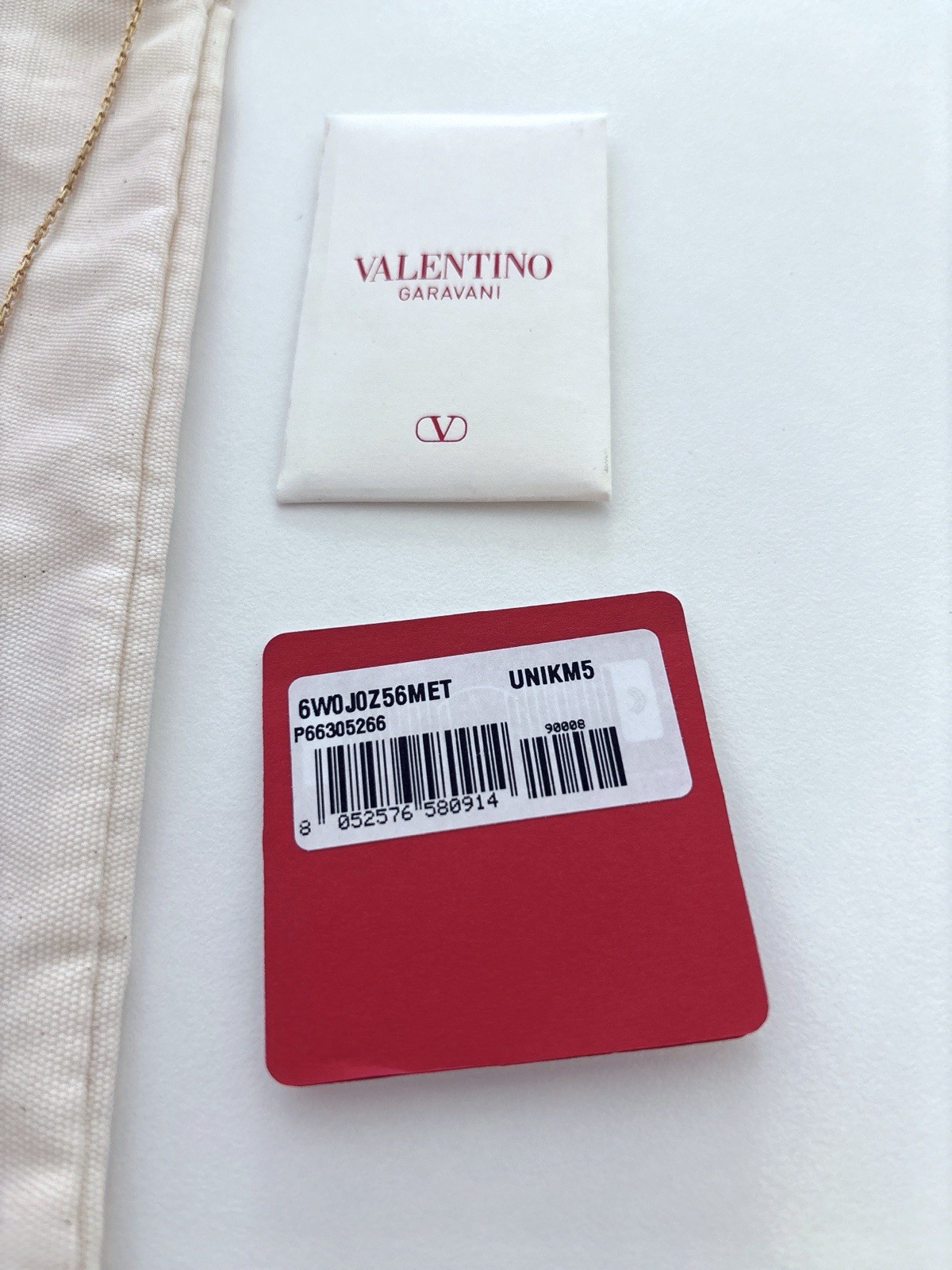 Valentino Fil Perdu Heart Pendant Necklace