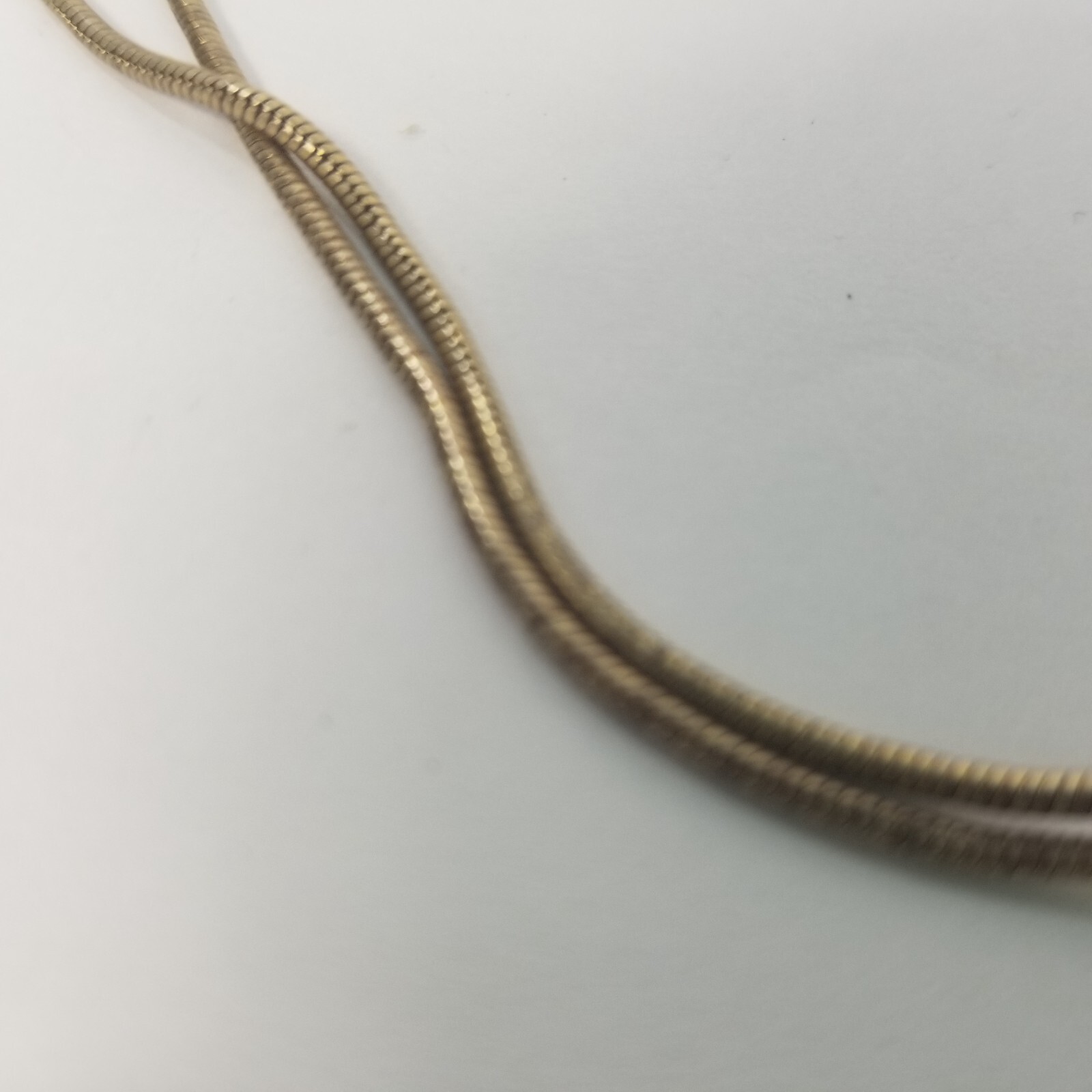 Celtic Love Knot Necklace Silver Tone Snake Chain Multi Strand 16.5″ Choker