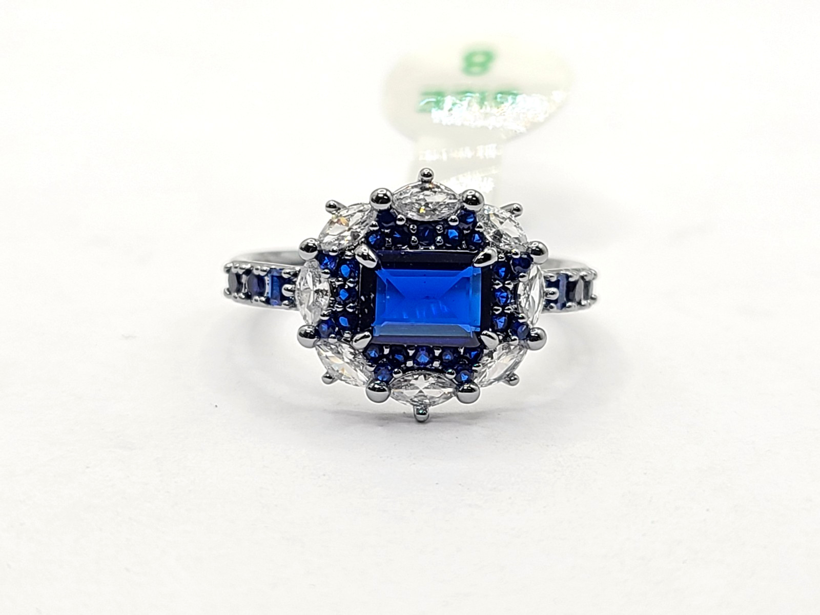 Bomb Party Ring 💍 Size 8 RG82205 Fairytale Facets 🤍🖤 Original Collection