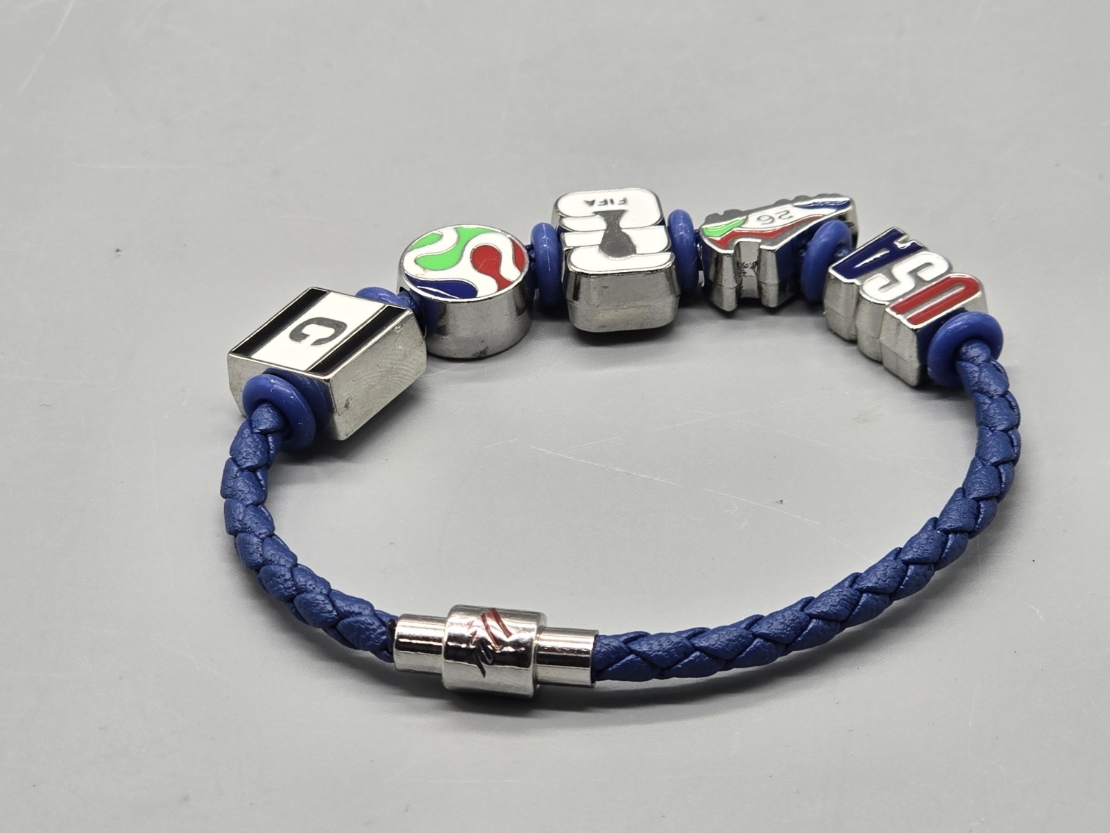 FIFA World Cup 2026 Bank Of America USA Fan US Team Charm Bracelet Collectible