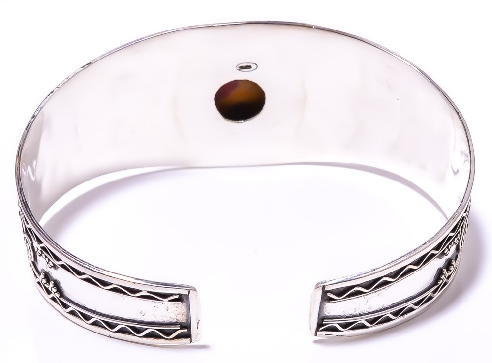 Noreena Jasper – Australia 925 Sterling Silver Handmade Cuff Adst. C789-6
