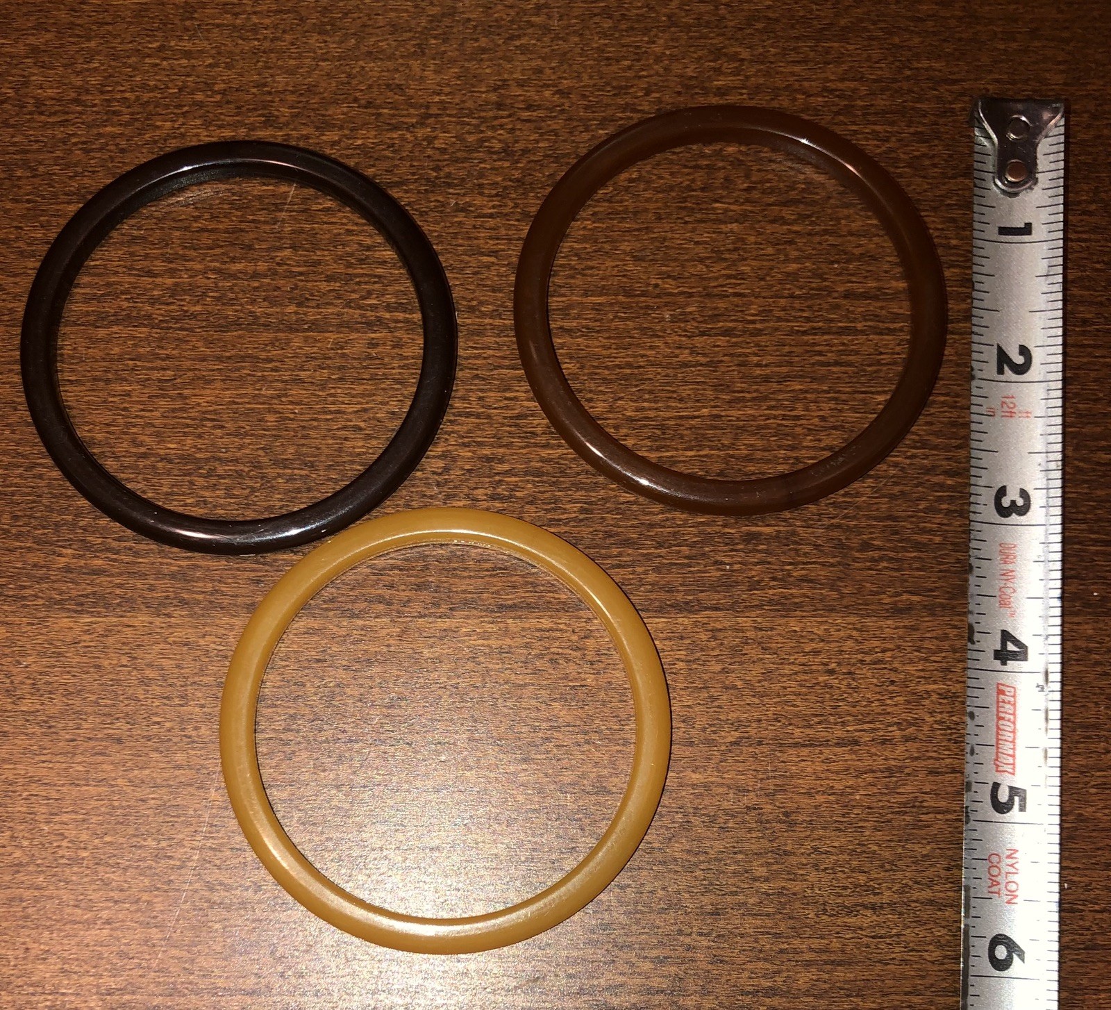 Vintage Chunky Bangle Bracelet Lot Of 12 Mixed Materials