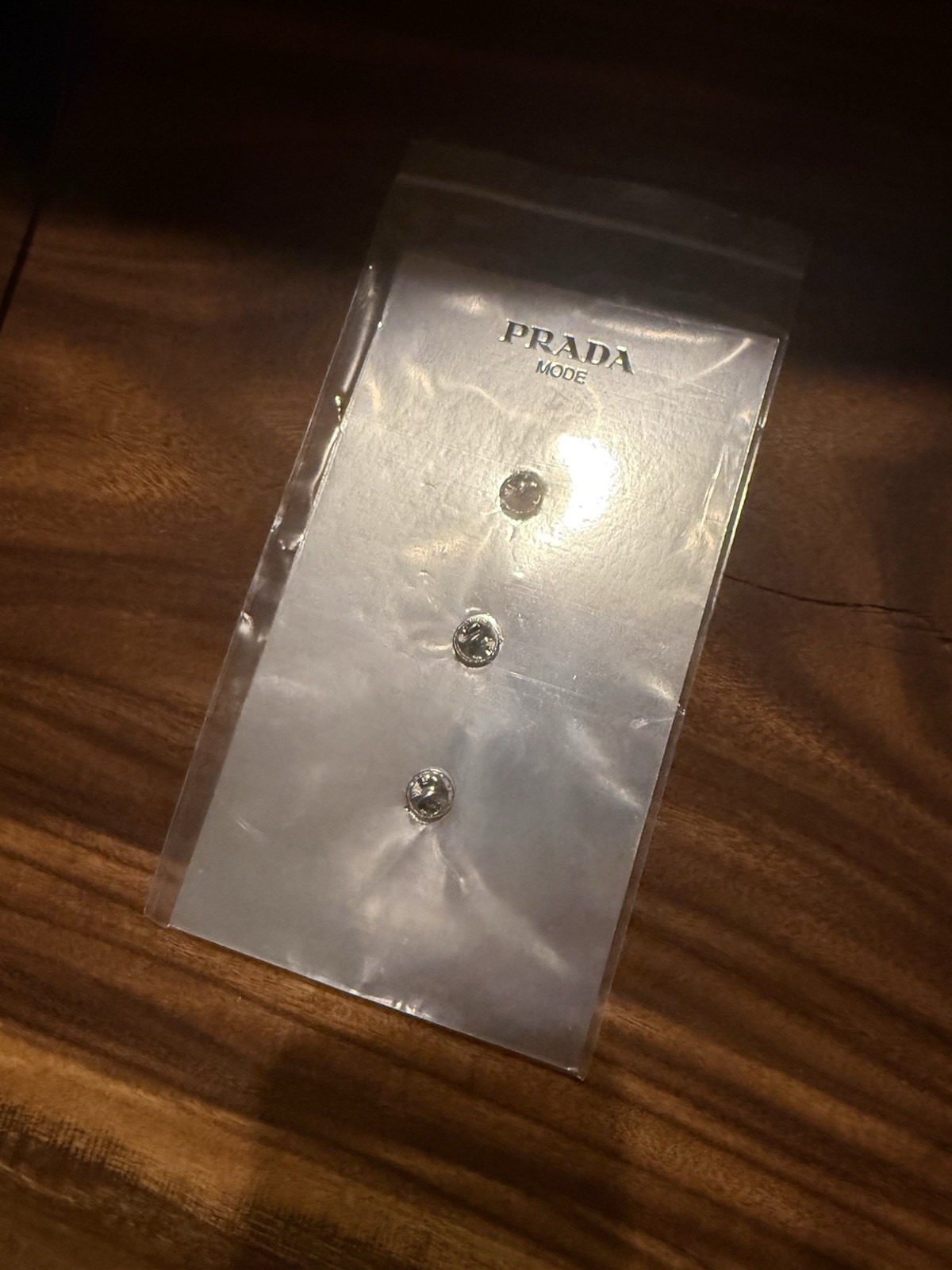 PRADA Mode NYC 2026 Enamel Pin (2 Set Of Pins / 1 Box / 1 Booklet)