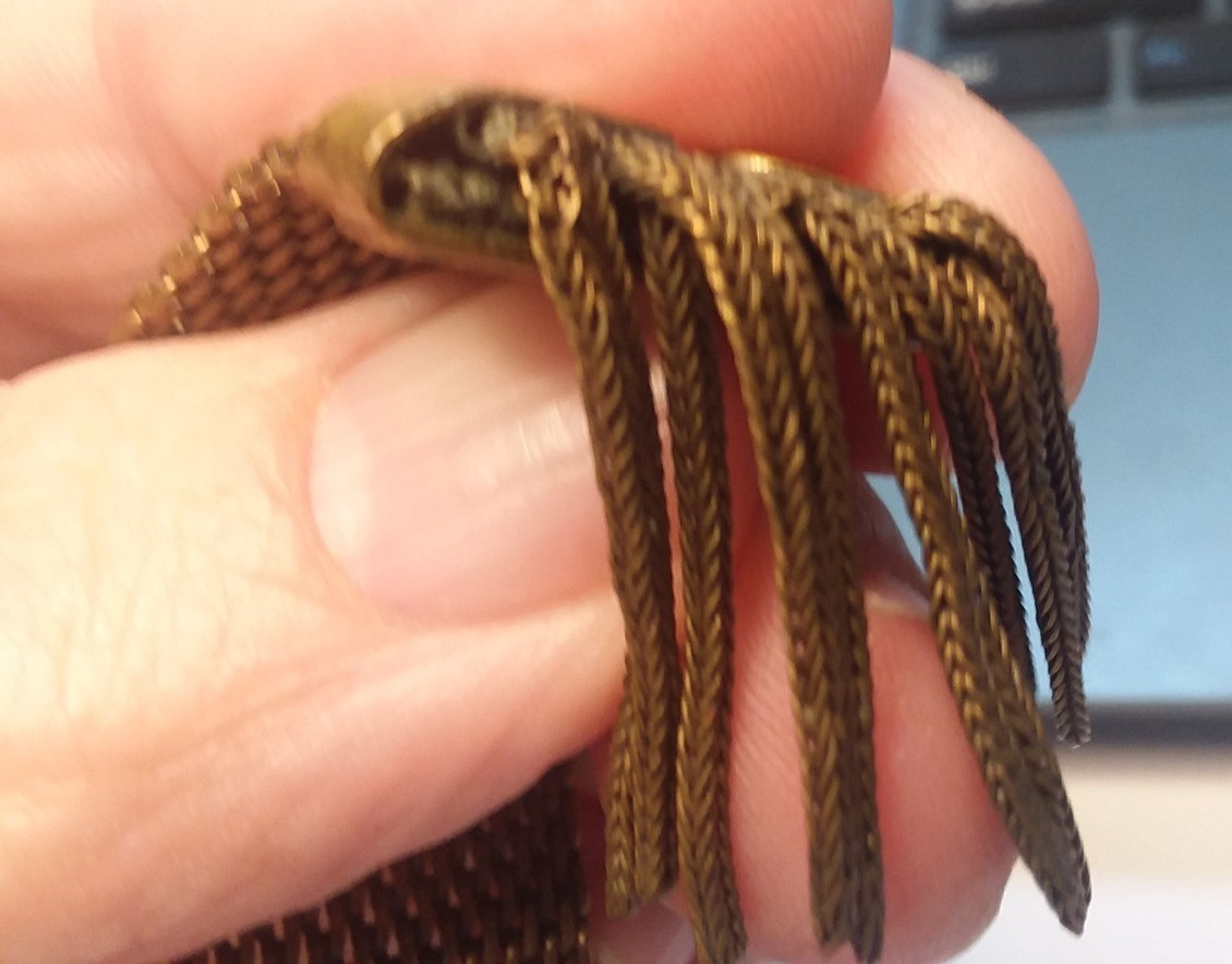 8.5″ Long Victorian Slide Bracelet W/Foxtail Tassel 04-01-2026