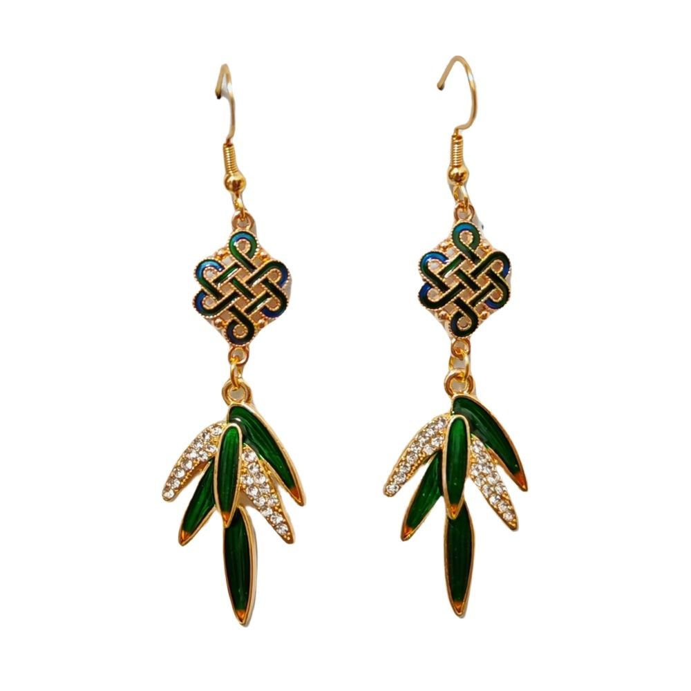 Vintage Chinese Style Elegant Earrings Hanfu Jewelry