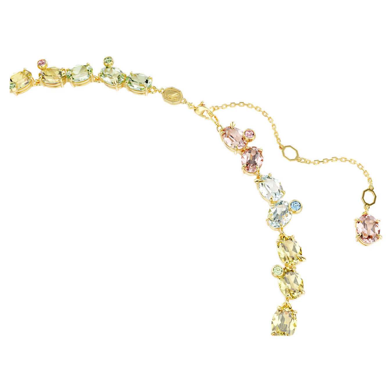 jewelry,Gema Tennis Necklace Various sizes, Multicolored, plated