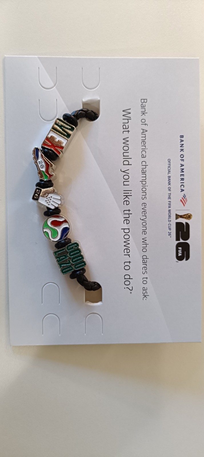 FIFA World Cup BoA Bracelet / USA, Mexico, SF, Trophy combinations (4 bracelets)