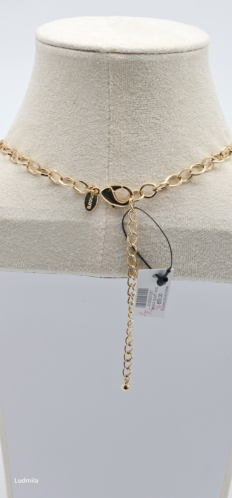 Chico’s Multi-Strand Beaded Necklace