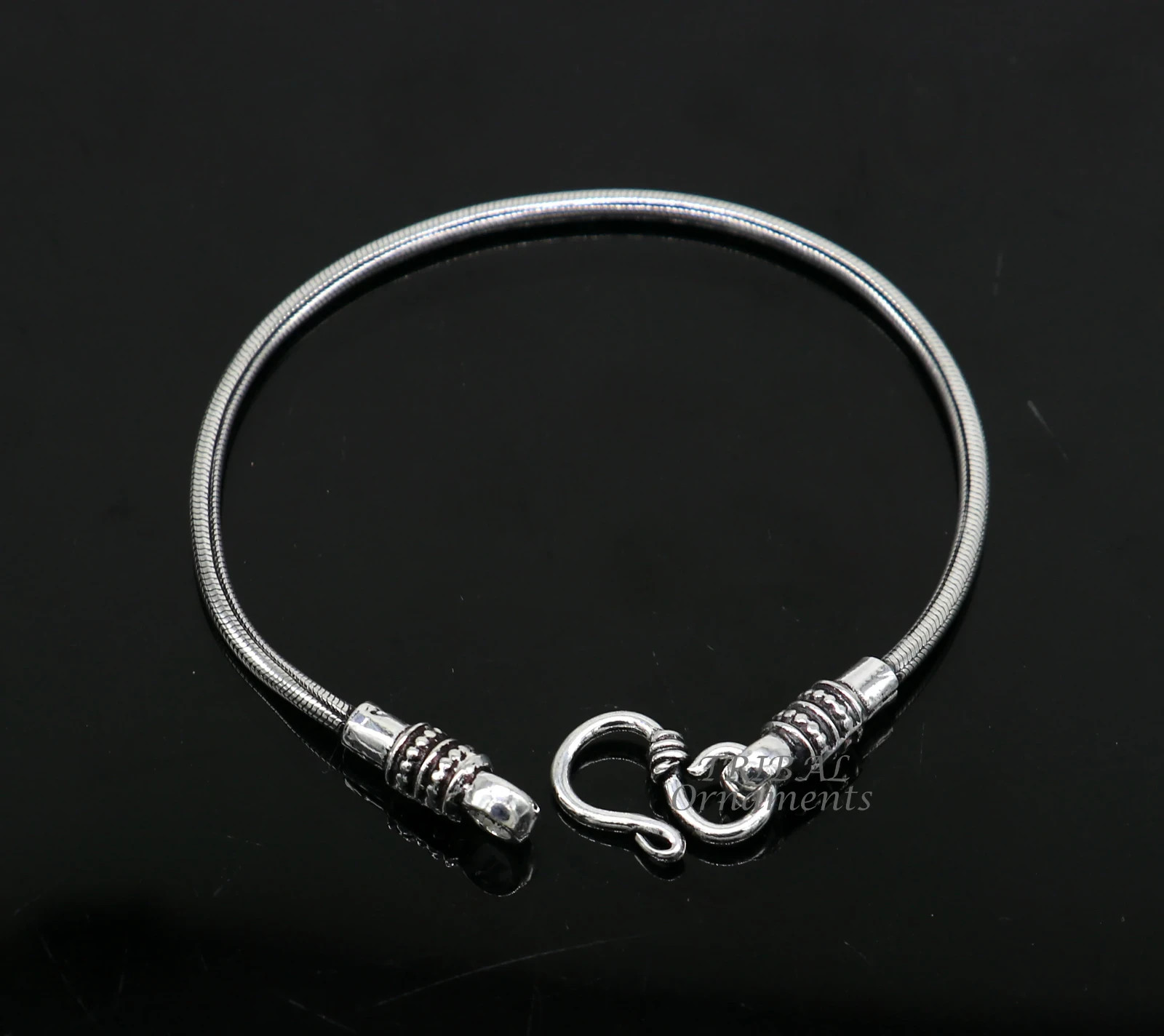 2 mm 925 sterling silver snake chain customized bracelet unisex jewelry sbr414