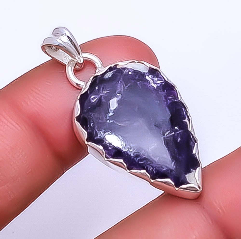 Lepidolite – San Diego 925 Sterling Silver Jewelry Pendant 1.56″ P_9359_148_15
