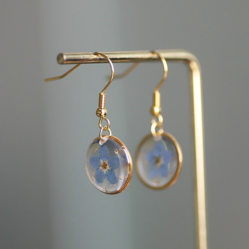 Earrings for Women, Handmade Resin Earrings, Dangle Drop Earrings, Birthday Gift
