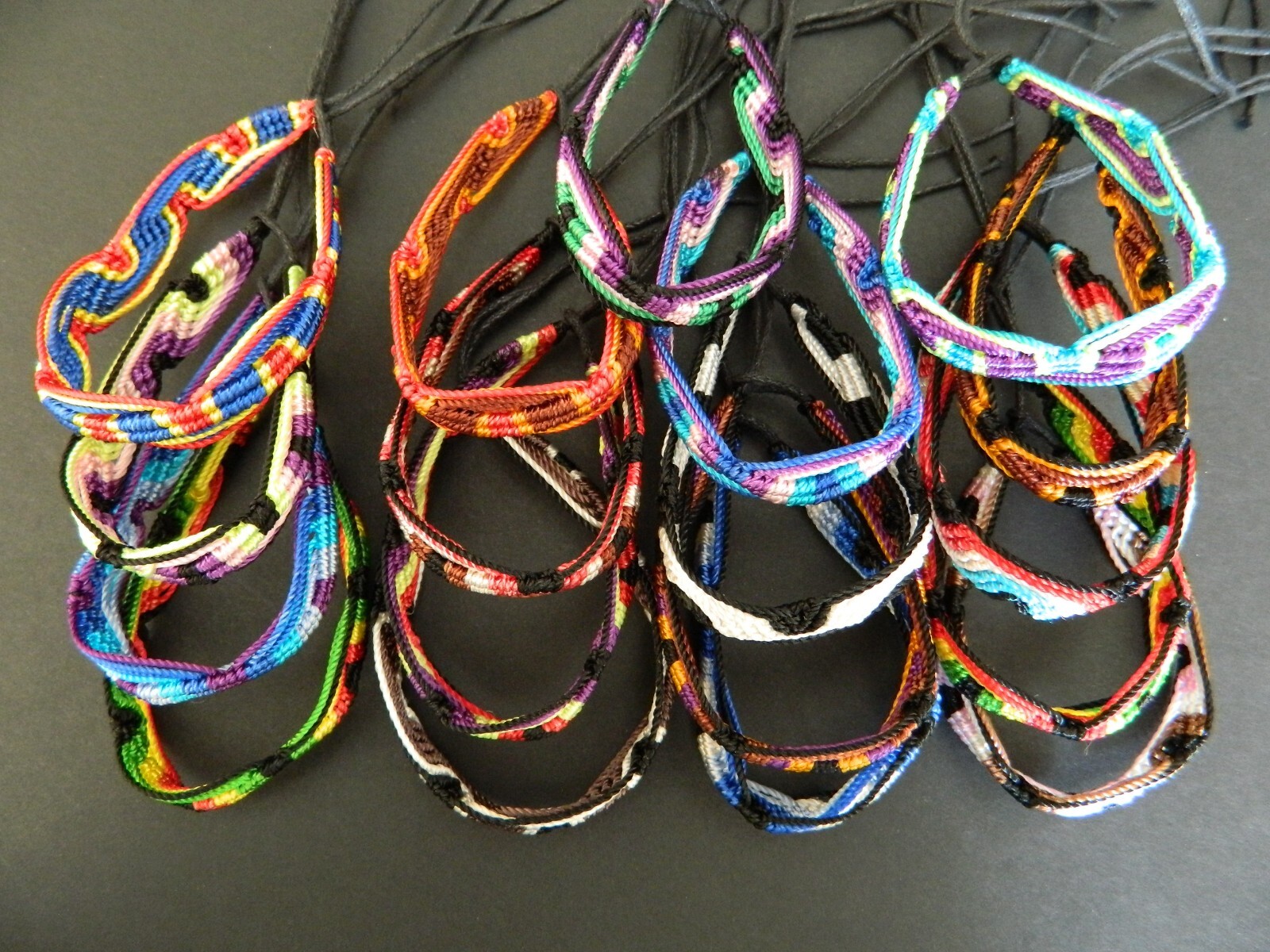 Friendship Bracelets Boys Girls Kids 5 to 30pcs Party Bags Leavers Bracelet Gift