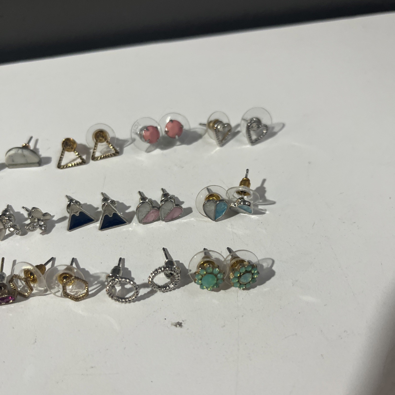 Costume Jewelry Earrings 21 Pairs, Adults And Children Style