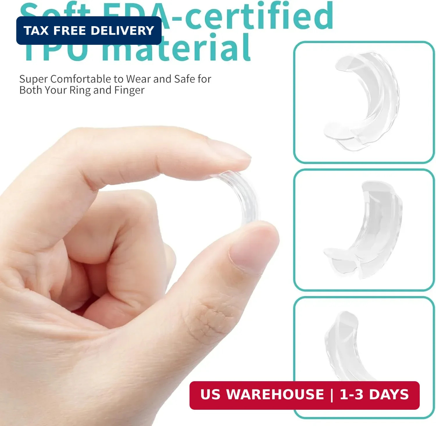 Ottemax Ring Sizers for Loose Rings – 12Pack, 12 Sizes, Ring Guards for Women& M