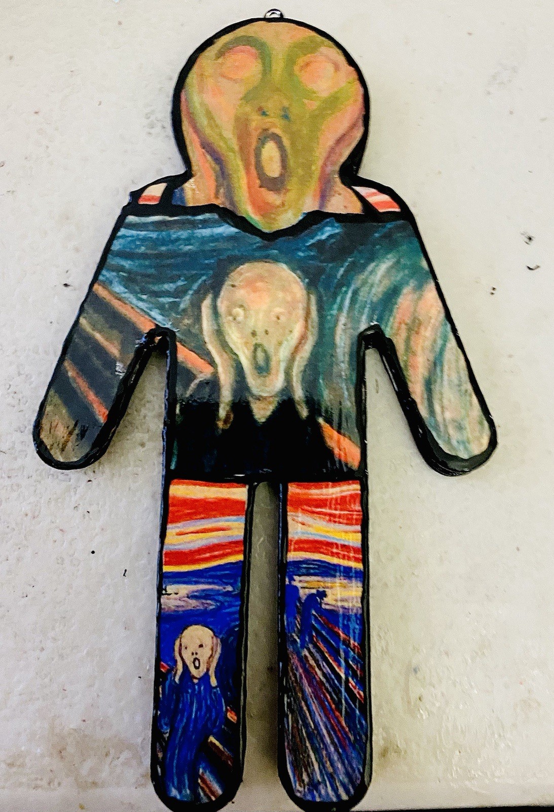 The Scream by Munch Art Lover People Pin