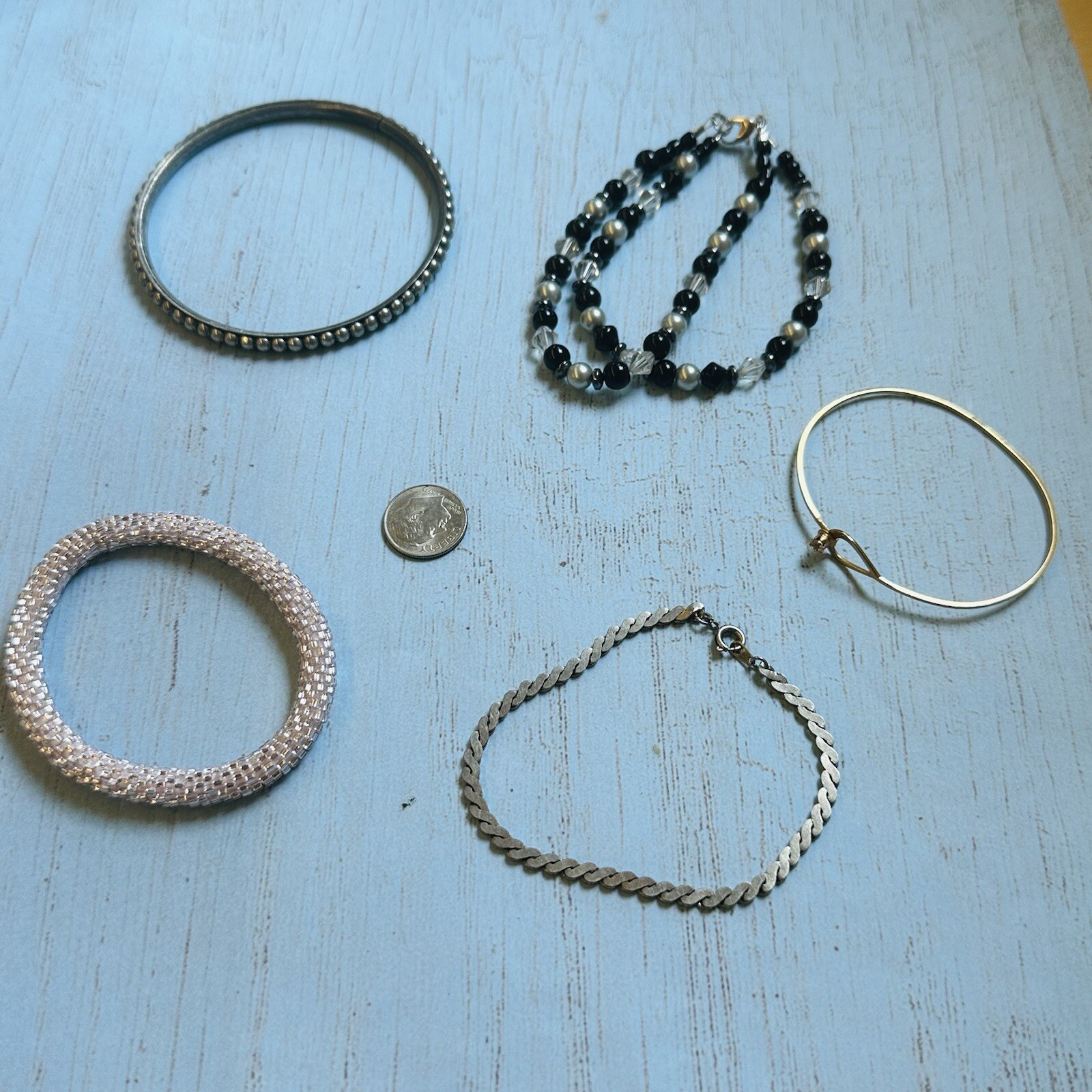 Bracelet Lot See Description For Details