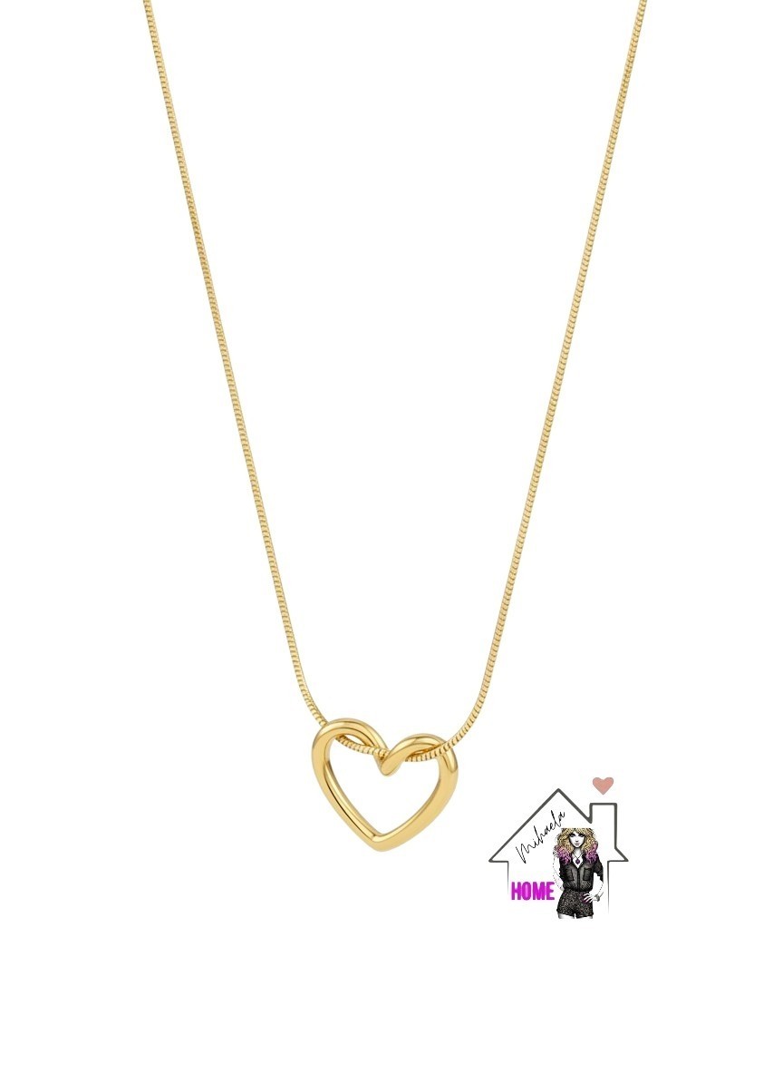 HEART NECKLACE – THE STARGAZERS JEWELRY – 40 CM
