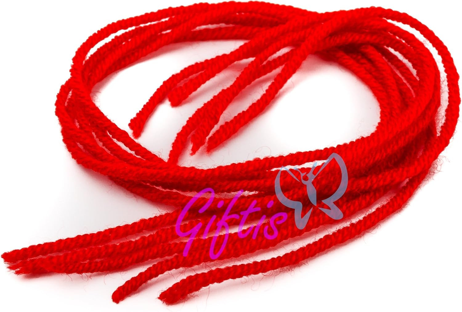 5 Pcs Original Kabbalah Red String Bracelet – 100% Wool – Powerful Protection fo