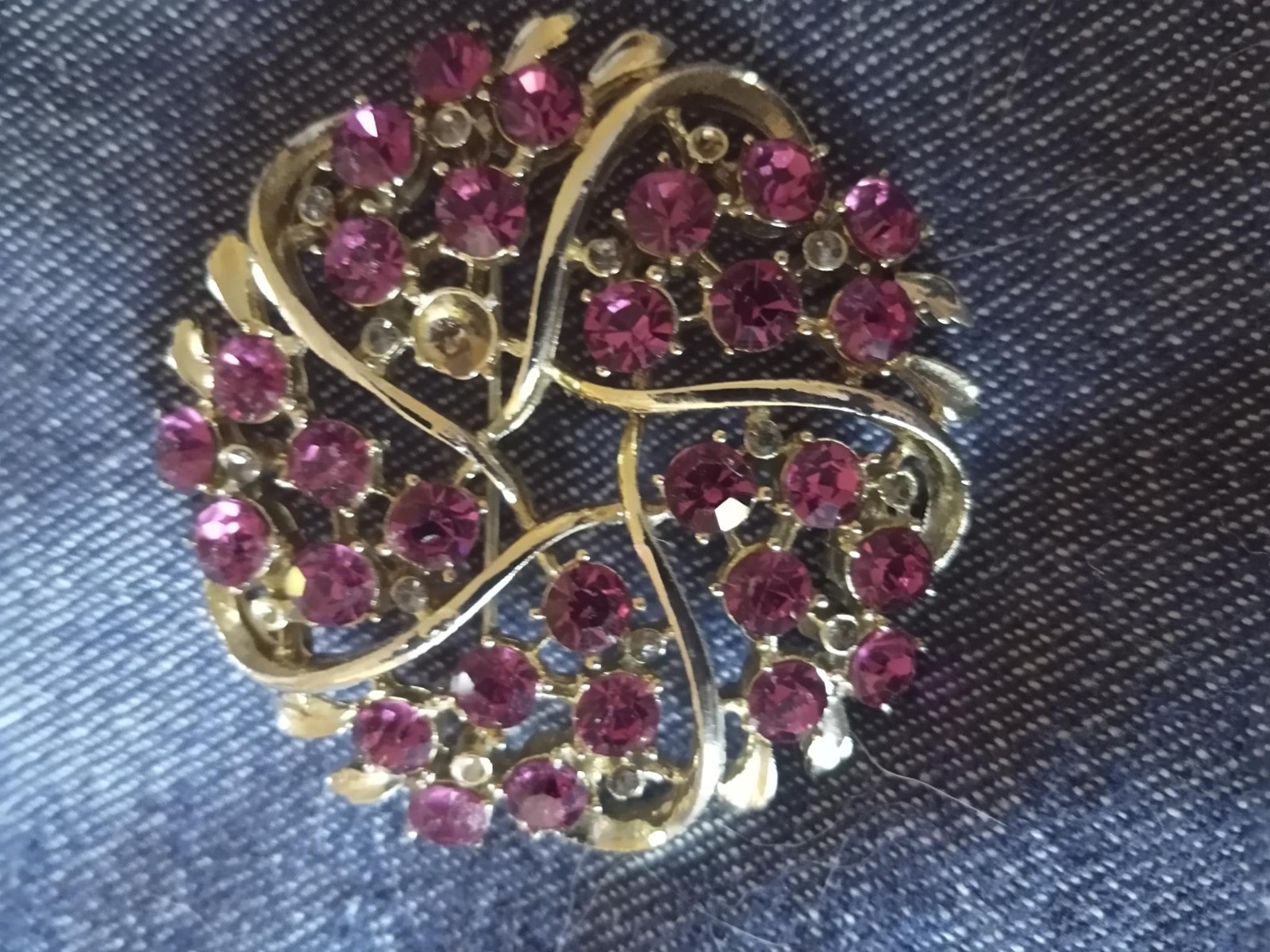 broche vintage, broche retro