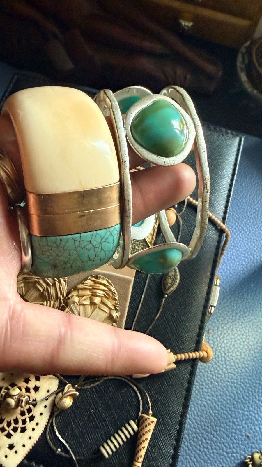 Boho Jewelry Collection Including Hand-Crafted Woven Rattan Earrings & more