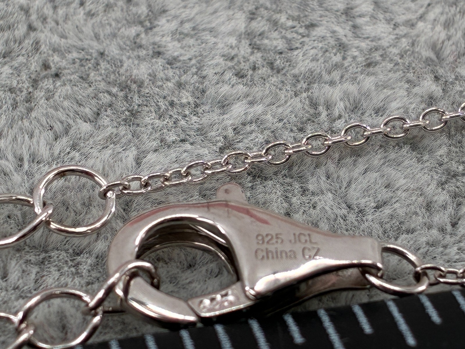 Diamonique Jennifer Miller Heart Charm Pendant Necklace Sterling 925 Rare Model