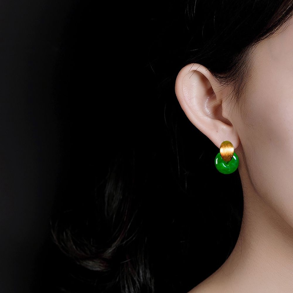 New Chinese Style Lucky Knot Earrings Hanfu Qipao Women Fashion