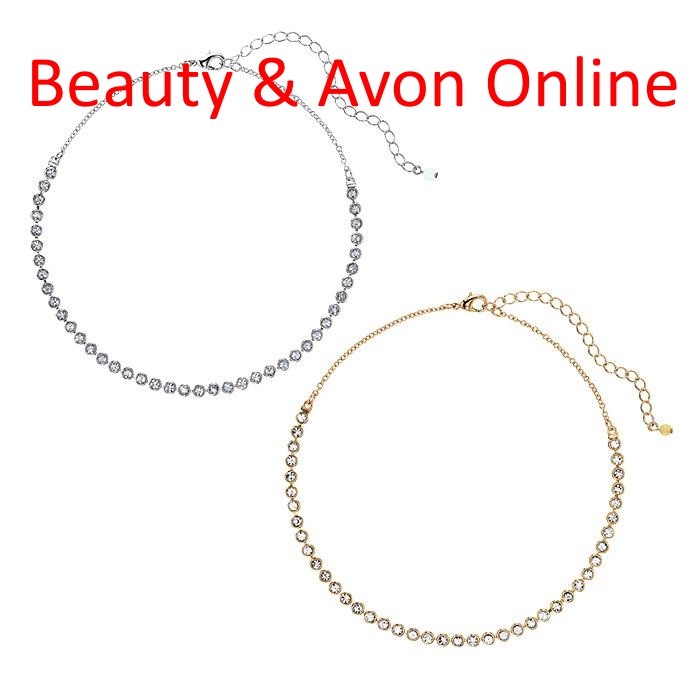 Avon Sparkling Accents Choker – Goldtone Only **Beauty & Avon Online**