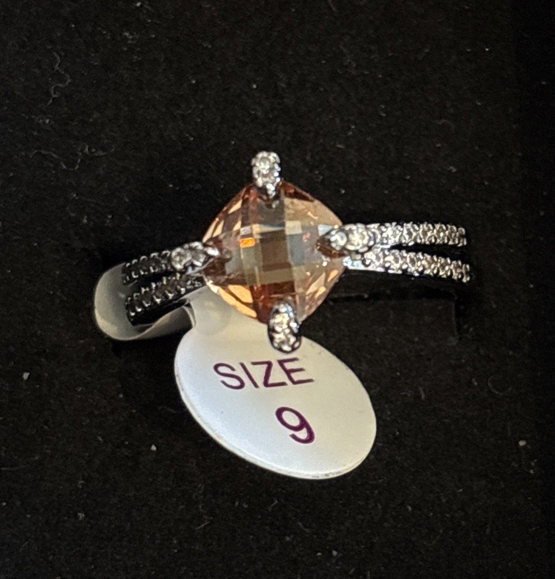 Bomb Party NOVEMBER Birthday Necklace + Ring Set (see Description for Details)