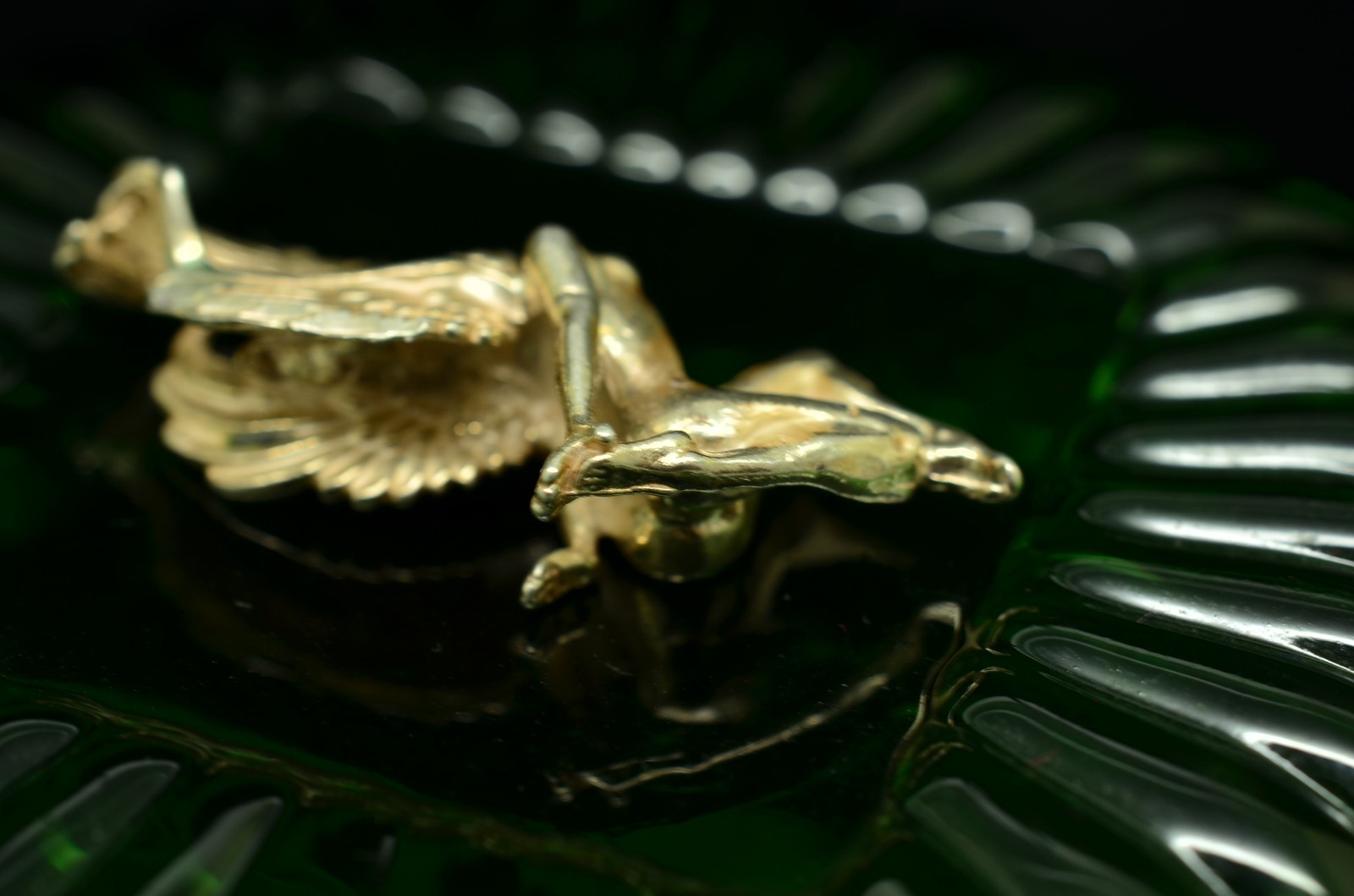 925 Sterling Silver Winged Female Form Pendant Charm