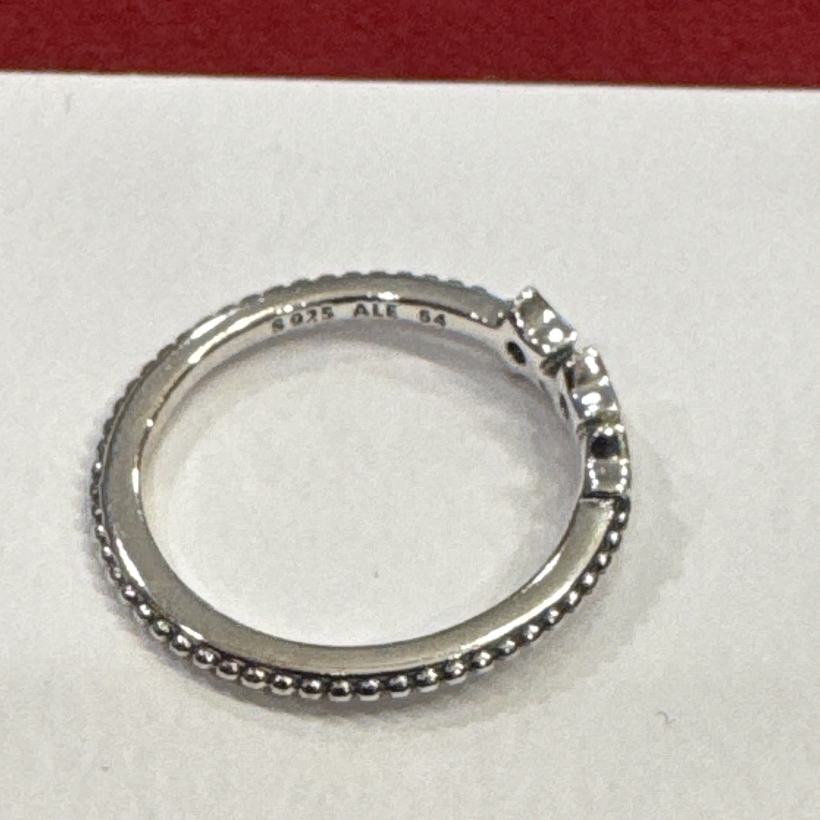 Pandora Celestial Stars Ring Size 7 Sterling Silver 925 CZ Authentic w/ Box