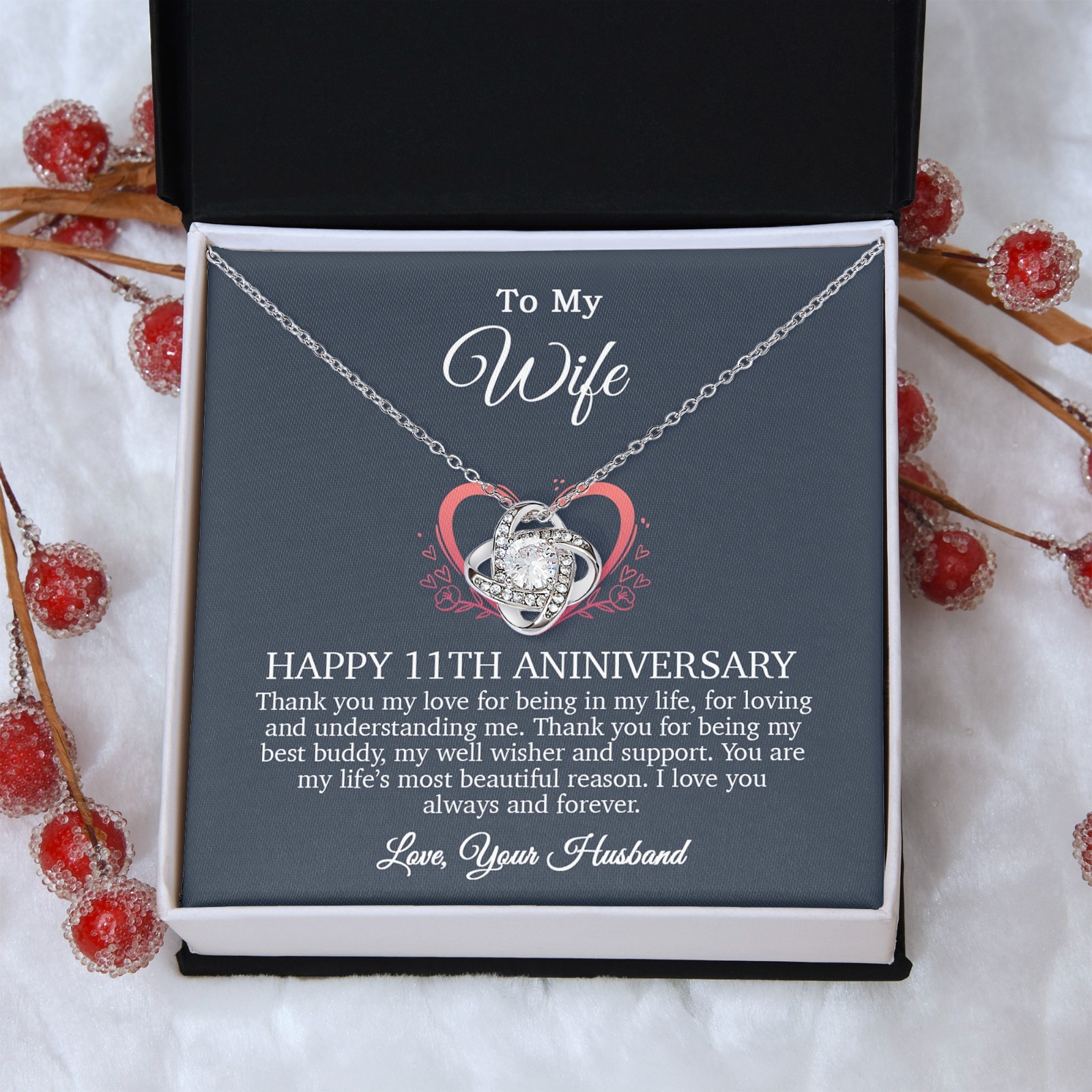 11th Anniversary Gift For Wife, 11 Year Anniversary Gifts, 11th Wedding Annivers