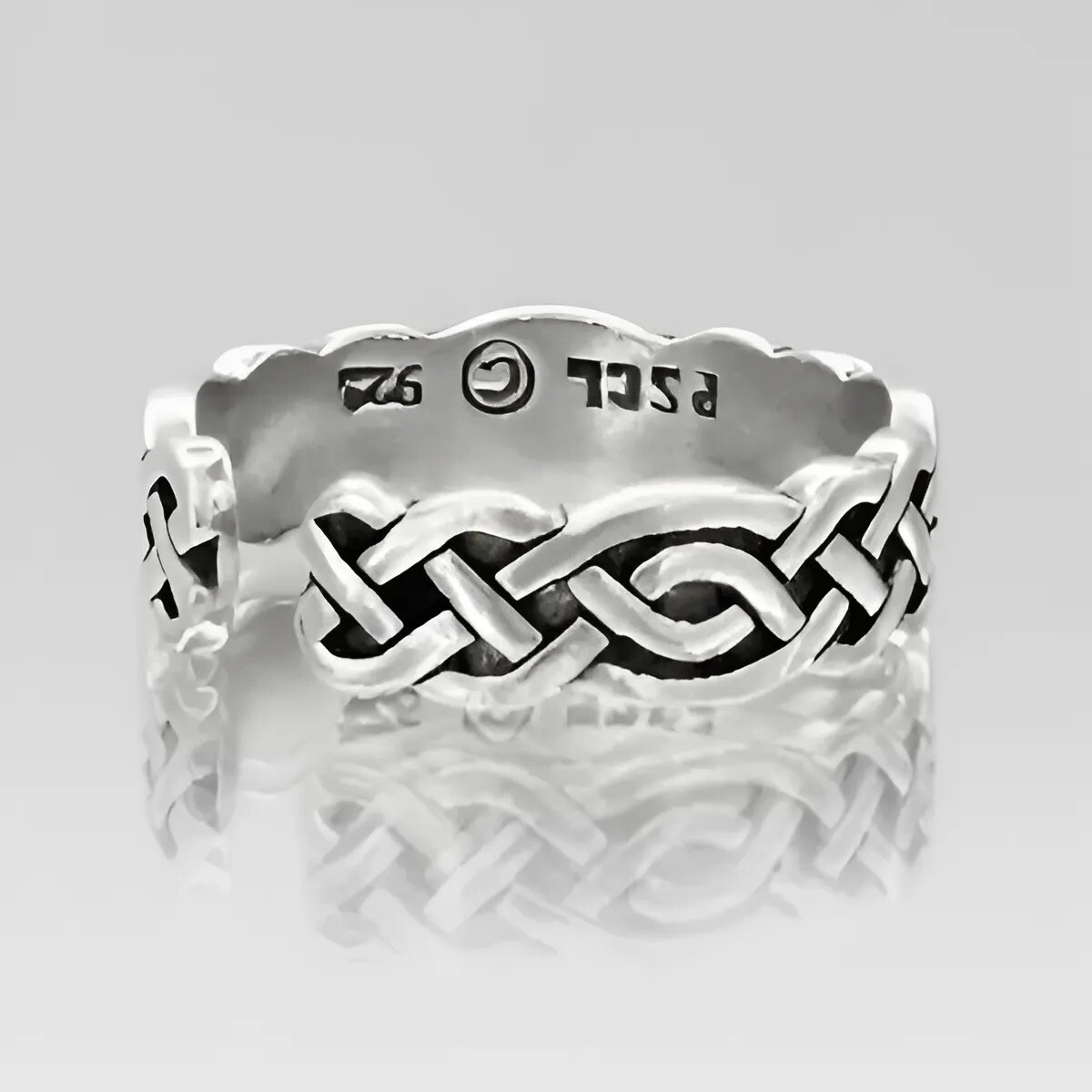 Celtic Knot 1 Toe Ring 3 SS Sterling Silver Body Jewelry Adjustable Size