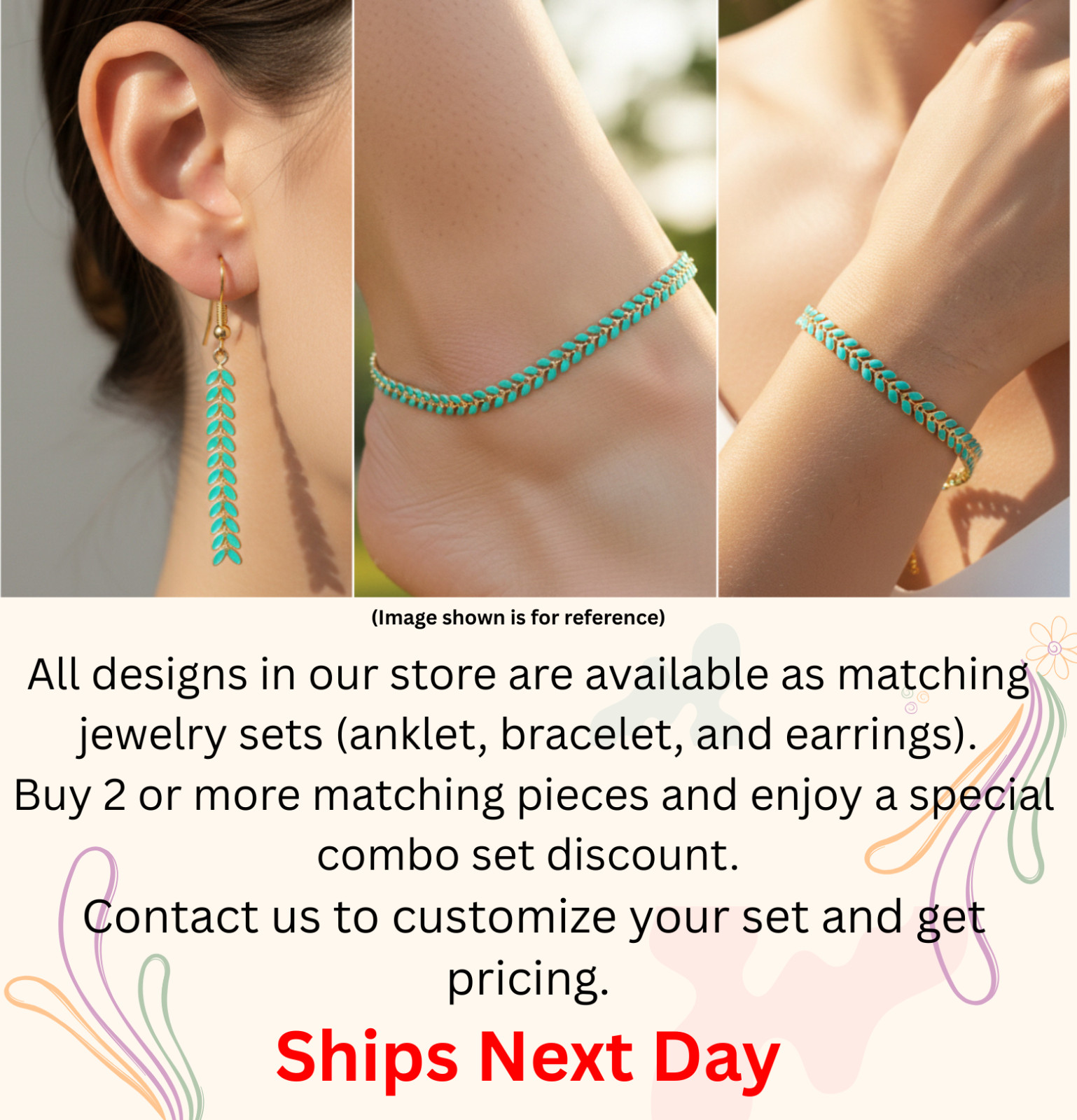 Floral Charm Bracelet 925 Silver Tone Chain Bracelet with Colorful Enamel Dasiy