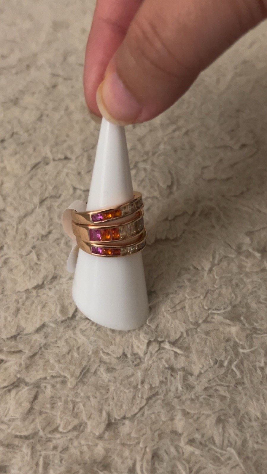 Bomb Party “Show yourself compassion. Exclusive Bringback” Autism ring RG92112