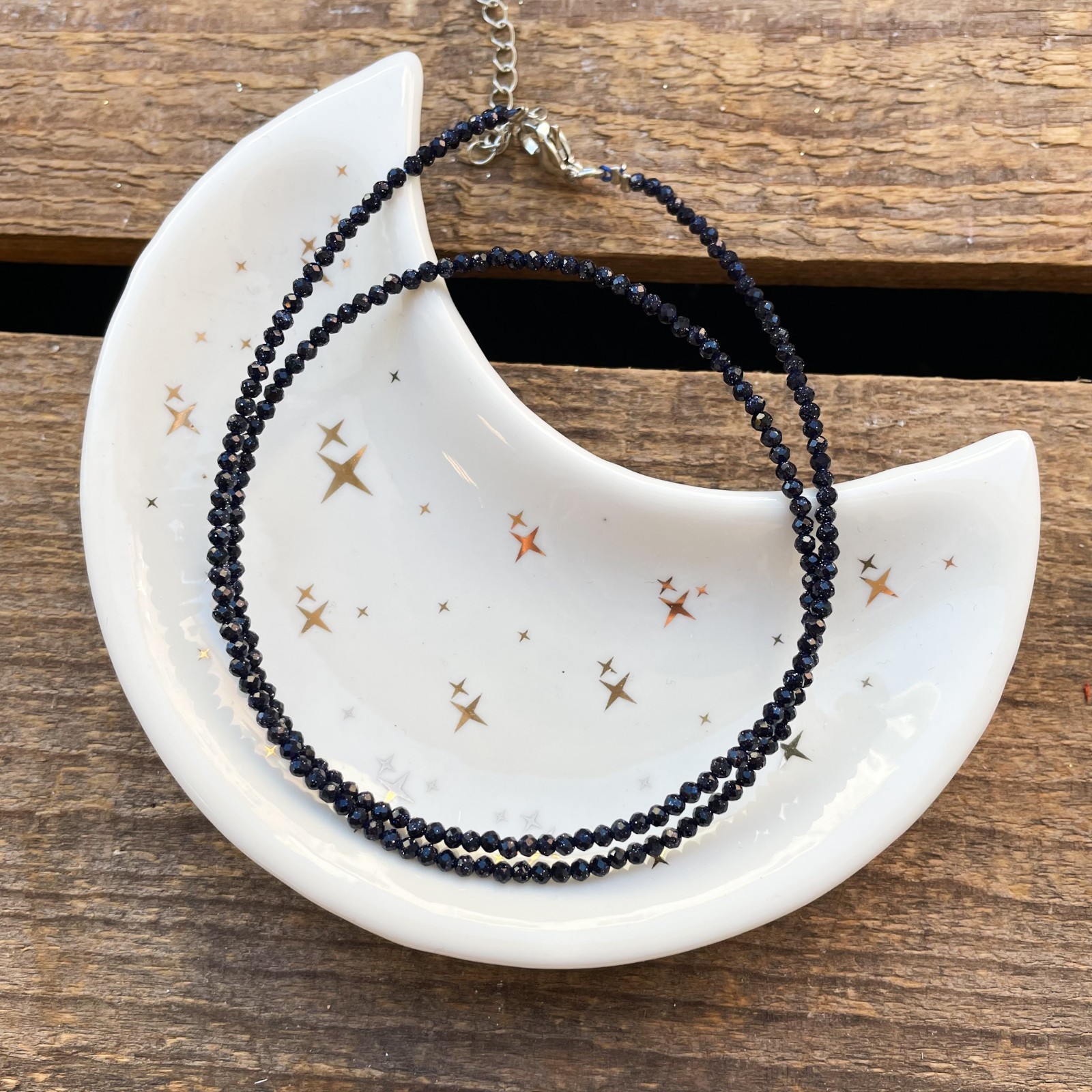 Dainty Sandstone Faceted Round Gemstone Beads Fostering Success Necklaces 24”