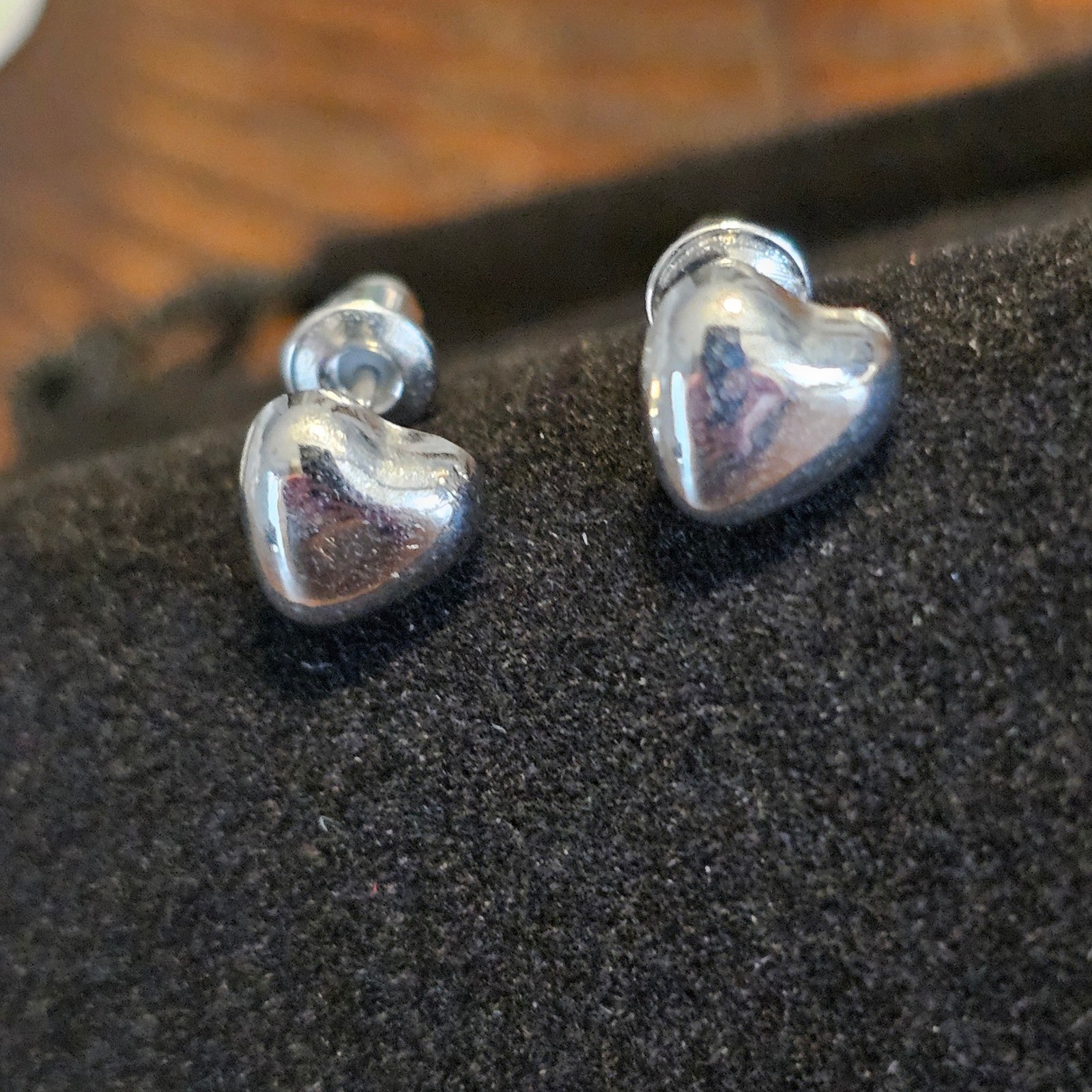 NEW Heart Stud Earrings Minimalist Jewelry Simple Chic Everyday Wear