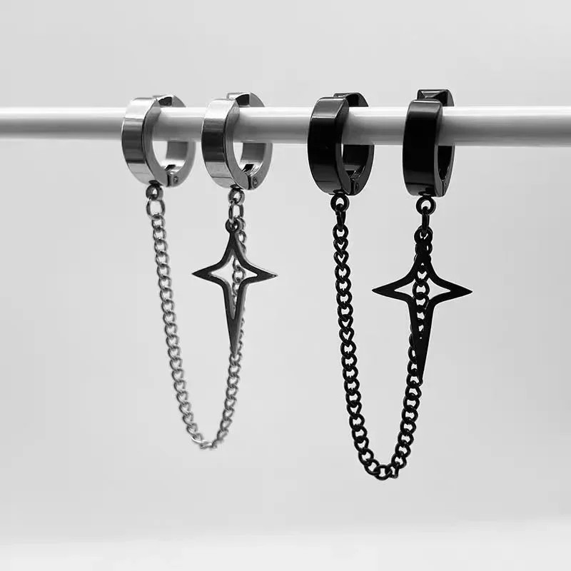 1Pcs Trendy Minimalist Stud Earrings for Teens Ear No Piercing Earrings Women