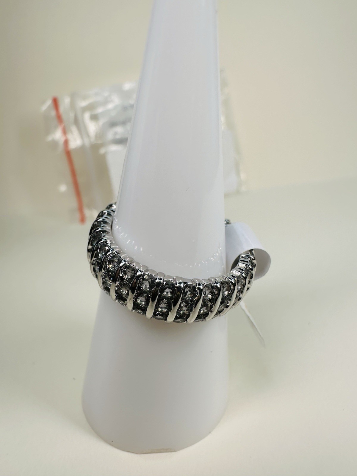 NIB Bomb Party Sz6 Ring RBP8228 Dearest Dreamer LC Tourm Green Spinel Rhodium Pl