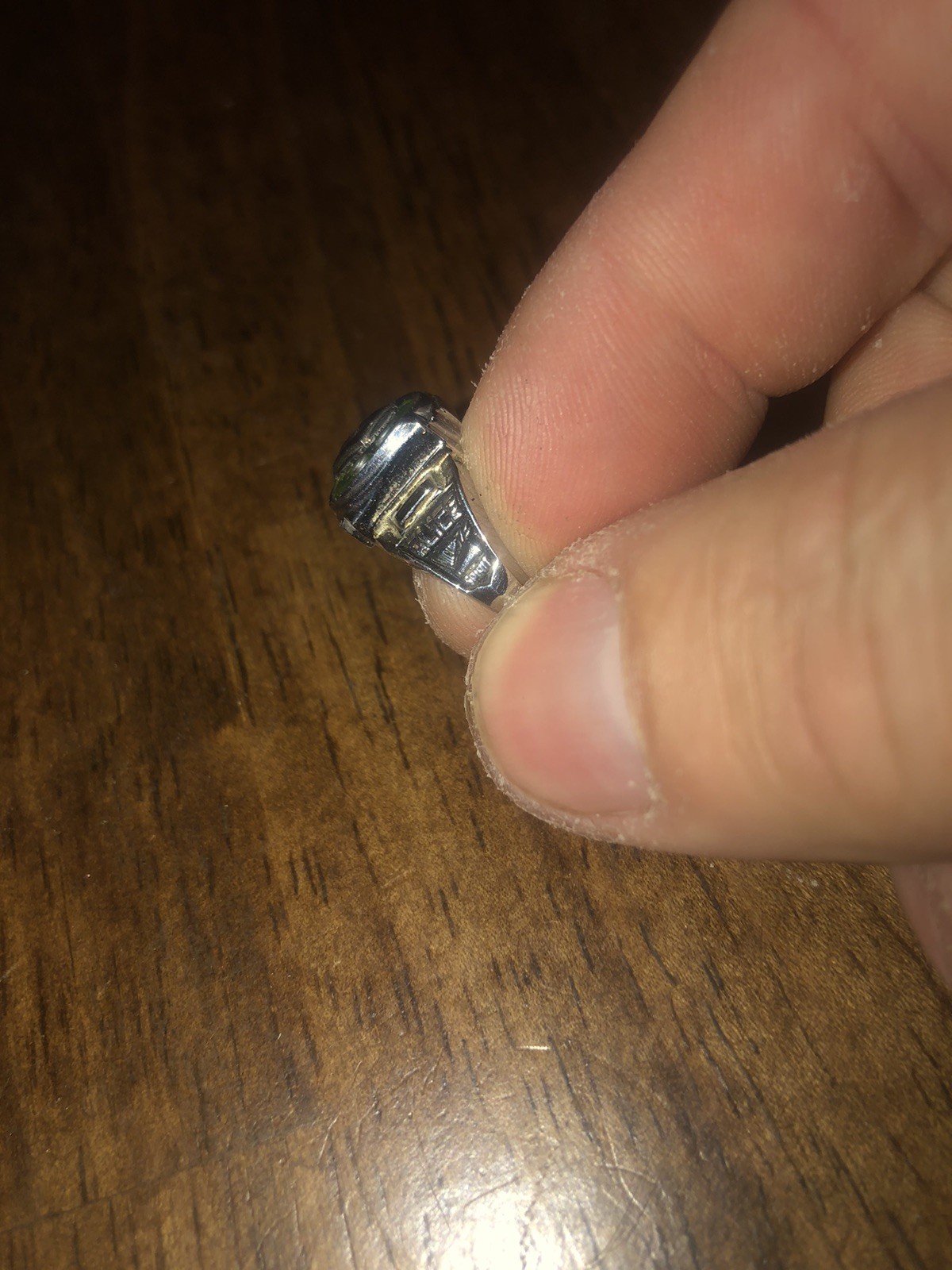 Jostens 1962 Class Ring LTM Stainless Sz 7